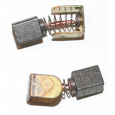 DAYTON 6YHY7 Motor Brush Set 1/4 In L 3/16 In W Pk2