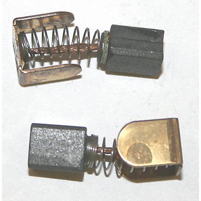 DAYTON 6YHY8 Motor Brush Set 1/4 In L 3/16 In W Pk2