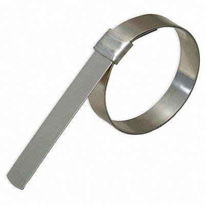 BAND-IT GRS208 Hose Clamp 5/8 W Lip-Lock 2 1/8 OD PK24