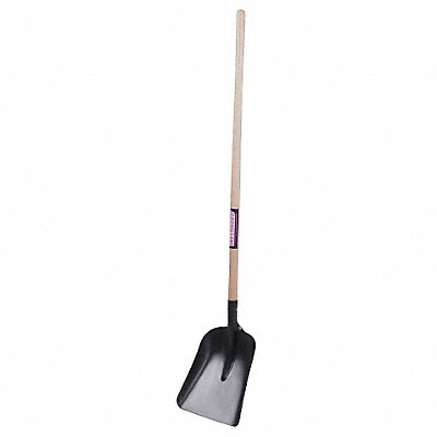 WESTWARD 6YU35 Square Point Shovel 48 In.Handle 14 ga.