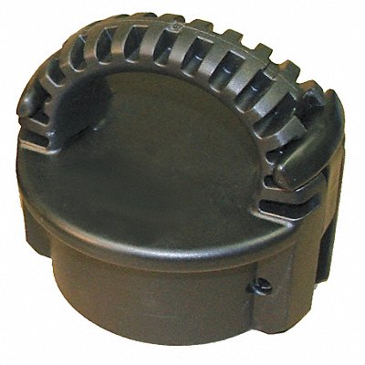 GRAINGER SBF3PG Dust Cap Type DC Polypropylene 3