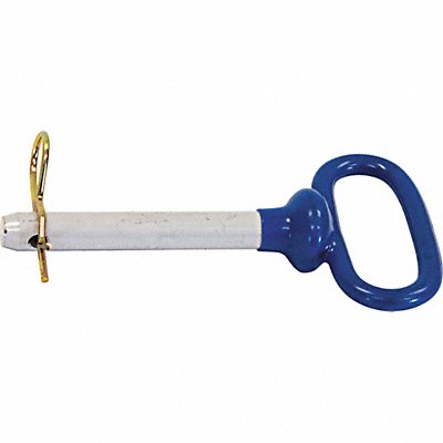 BUYERS PRODUCTS 66127 Hitch Pin 4 1/2 in Zinc Plated Yellow