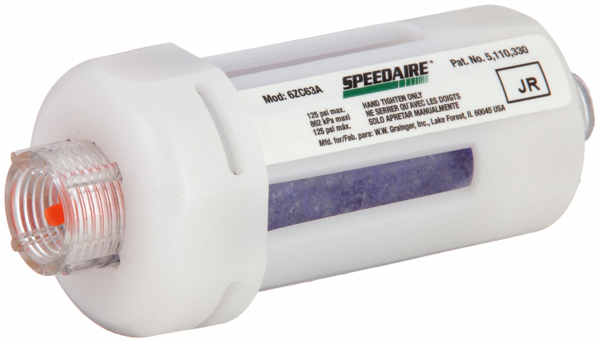 SPEEDAIRE 6ZC63 DesiccantAirDryer ISO class 2 20 cfm PK2