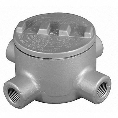 APPLETON ELECTRIC GRX125 Conduit Outlet Body Iron Trd Sz 1 1/4in