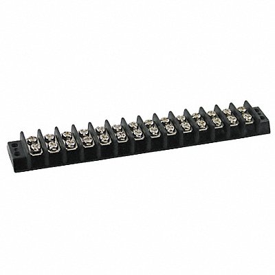 GRAINGER 6ZEG2 Terminal Strip 15 A 22 AWG 14 AWG