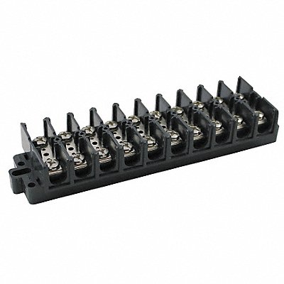 GRAINGER 6ZEJ8 Terminal Strip 60 A 22 AWG 6 AWG