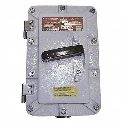 APPLETON ELECTRIC EDS6036 Hazardous Location Safety Switch 600VAC