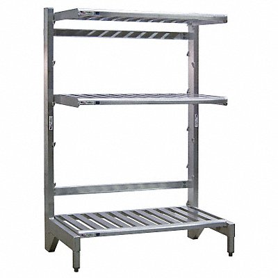 NEW AGE 99876 CntlvrRk Almnm 27 inx72 inx60 in
