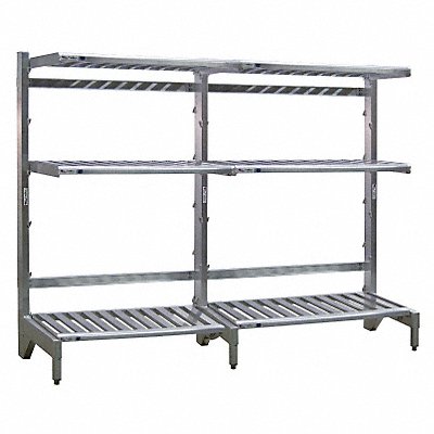 NEW AGE 99883 CntlvrRk Almnm 27 inx72 inx96 in