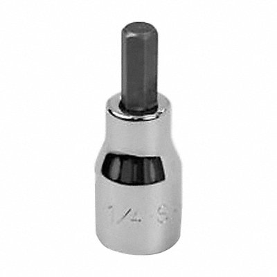 SK PROFESSIONAL TOOLS 41210 Socket Bit Steel 3/8 in TpSz 1/4 in