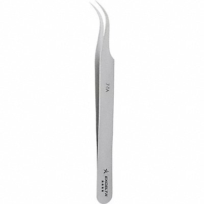 EXCELTA 7TA Curved Fine Tips Titanium Tweezers