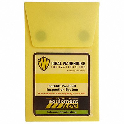 IDEAL WAREHOUSE INNOVATIONS INC. 701061CP Replacement Checklist Book 1 W PK4