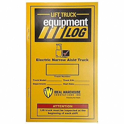 IDEAL WAREHOUSE INNOVATIONS INC. 7010652CP Replacement Checklist Book 5 W PK4