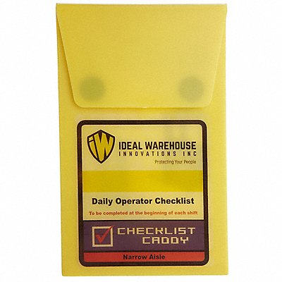 IDEAL WAREHOUSE INNOVATIONS INC. 701072CP Replacement Checklist Book 1 3/8 W PK5