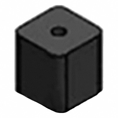 IDEAL WAREHOUSE INNOVATIONS INC. 707059 Rubber Feet for Mobile Base Rubber Blk