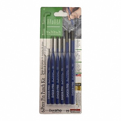 DASCO PRO 22 Pin Punch 6 Piece