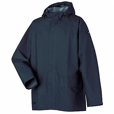 HELLY HANSEN 70129590S Rain Jacket PVC/Polyester Navy S
