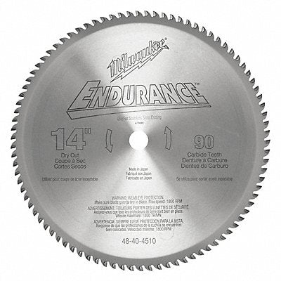 MILWAUKEE 48404510 Circular Saw Blade 14 in 90 Teeth