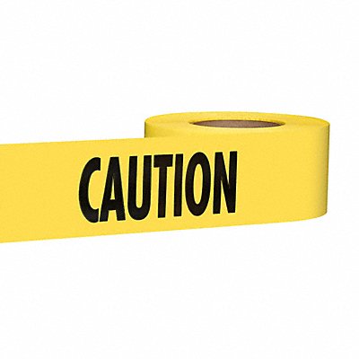 MILWAUKEE 711001 1000 ft Yellow Barricade Tape Caution