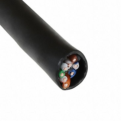 810EF3 GENSPEED 7136100 Data LAN Cable 6 23 AWG 50 ft Black