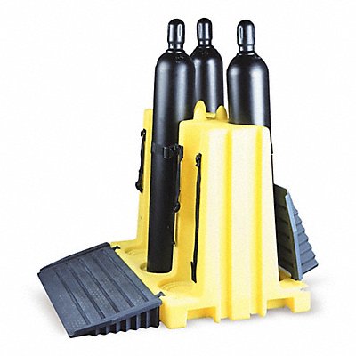 ENPAC 7202YE Cylinder Pallet 31 W 1 200 lb Yellow