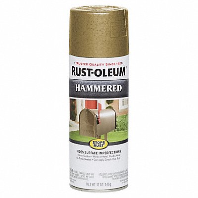 RUST-OLEUM 7210830 Spray Paint Gold Rush Glossy 12oz.