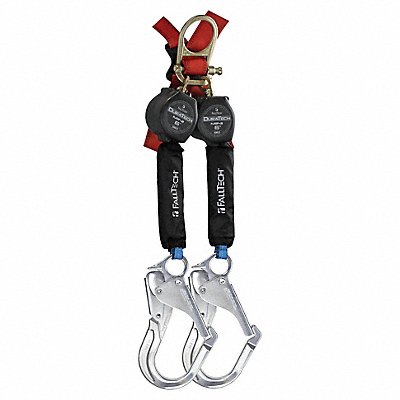 DURATECH 72706TH5 Self Retracting Lifeline 420 lb 6 ft L