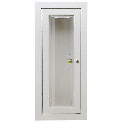 LOMA 7308BB Fire Extinguisher Cabinet White Steel