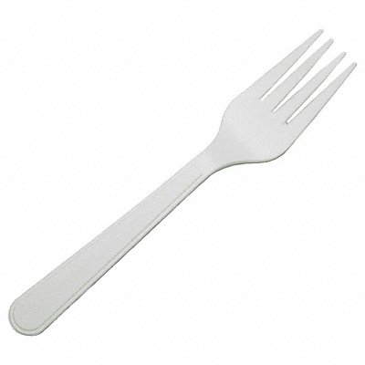 SKILCRAFT 7340020000000 Cutlery Fork Biobased Tan