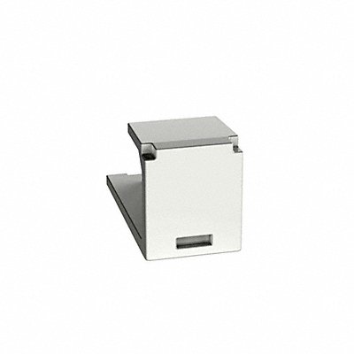 PANDUIT CMBWHX Blank Module 0.75 in H Off-White PK10