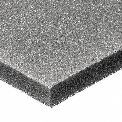 GRAINGER ZUSAXPE2 Polyethylene Sheet L 4 ft Grey
