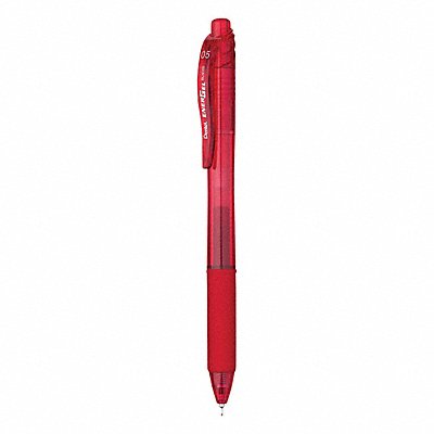 PENTEL BLN105B Pen Set Red Non-Erasable Gel PK12