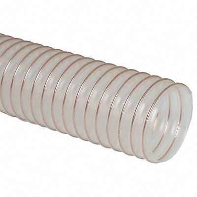 FLEXAUST CO. INC. 8371080025 Ducting Hose 25 ft L Clear