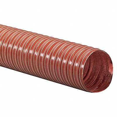 FLEXAUST CO. INC. 2650175012 Ducting Hose 12 ft L Red