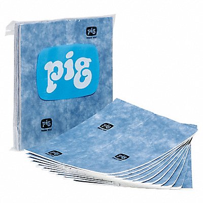 PIG WTR021 Water Absorbent Mat Pad 19 in PK100