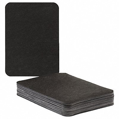 PIG GRP7506BK Adhesive Backed Restroom Mat PP PK50
