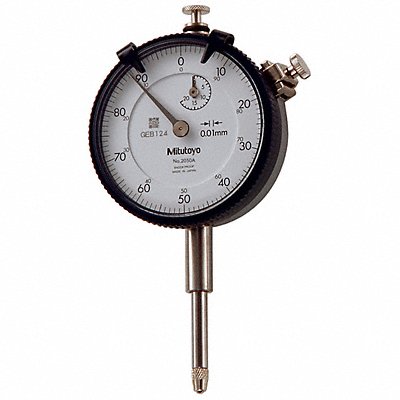 MITUTOYO 2050AB Dial Indicator 0 to 20 mm Range White