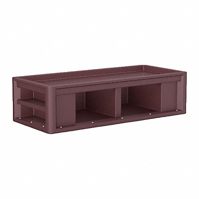 CORTECH 7601BY Endurance Bed 1.0 Burgundy 21 in H