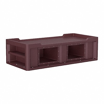 CORTECH 7802BY Endurance Bed 2.1 Burgundy 24 in H
