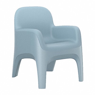 CORTECH 7484BG Crew Arm Chair Floor Mount Blue Grey