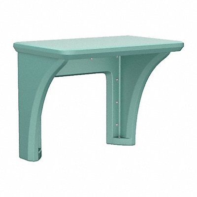 CORTECH 7605AQ Endurance Desk Plastic Wall Mount Aqua