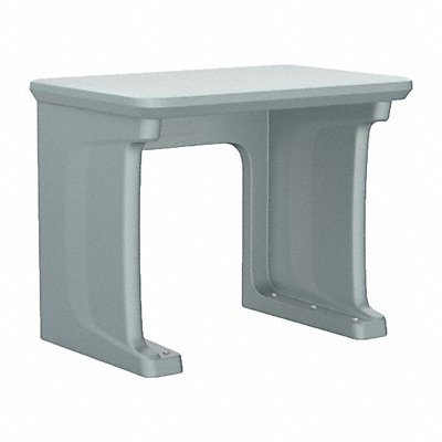 CORTECH 7607GY Floor Mount/Standing Desk Plastic Grey