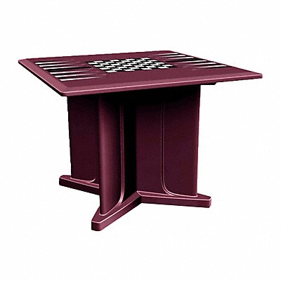 CORTECH 66750BYGT Table 42 Square Burgundy Game Top