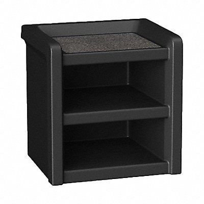 CORTECH 7609BK Night Stand Plastic Laminate Top Black