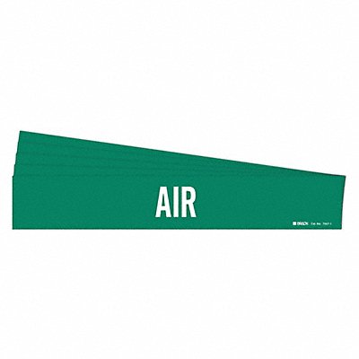BRADY 70071PK Pipe Marker Adhesive 2-1/4 H 14 W PK5
