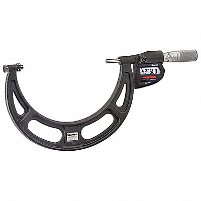 STARRETT W7141AFLZ Digital Interchangeable Anvil Micrometer