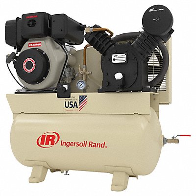 INGERSOLL RAND 2475F10DY Two Stage Compressor 13 hp 175 psi