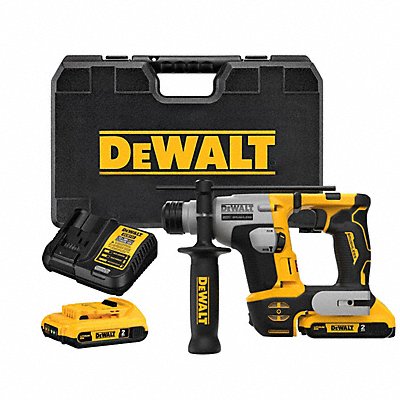 DEWALT DCH172D2 Cordless Rotary Hammer Kit 1 100 bpm