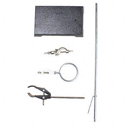 UNITED SCIENTIFIC UNMTLK1 Support Stand Kit 20 L 3 Dia 2 Prongs