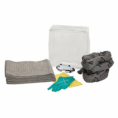 BRADY SKAEV Spill Kit 20 Pad Bag 17 Hx15 Wx7.25 D Sz